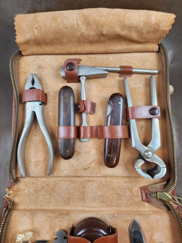 Antique Tool Kit J.A. Henckle's - Image 6