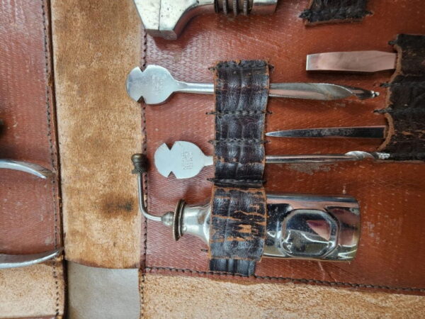 Antique Tool Kit A.C.Wales Abercrombie and Fitch Co.New York - Image 4
