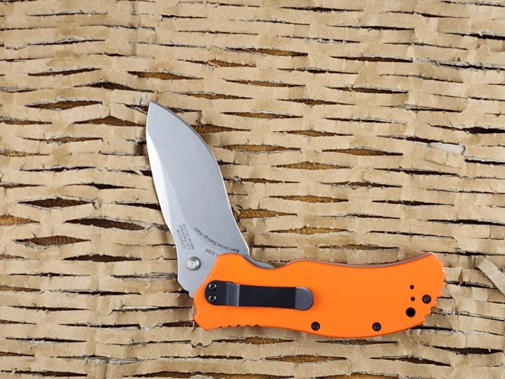 ZT 0350 OR Ken Onion in Orange G10 with S30V blade SN. 0368 For