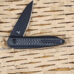 WE Knife Co. Black Void Opus in Black Titanium knife for sale