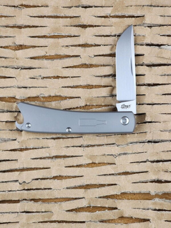 Esnyx Beer Buster Jr. Slip Joint with Titanium Inlay in M390 - Image 4