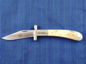 PUMA Vintage Folder in White Bone knife for sale