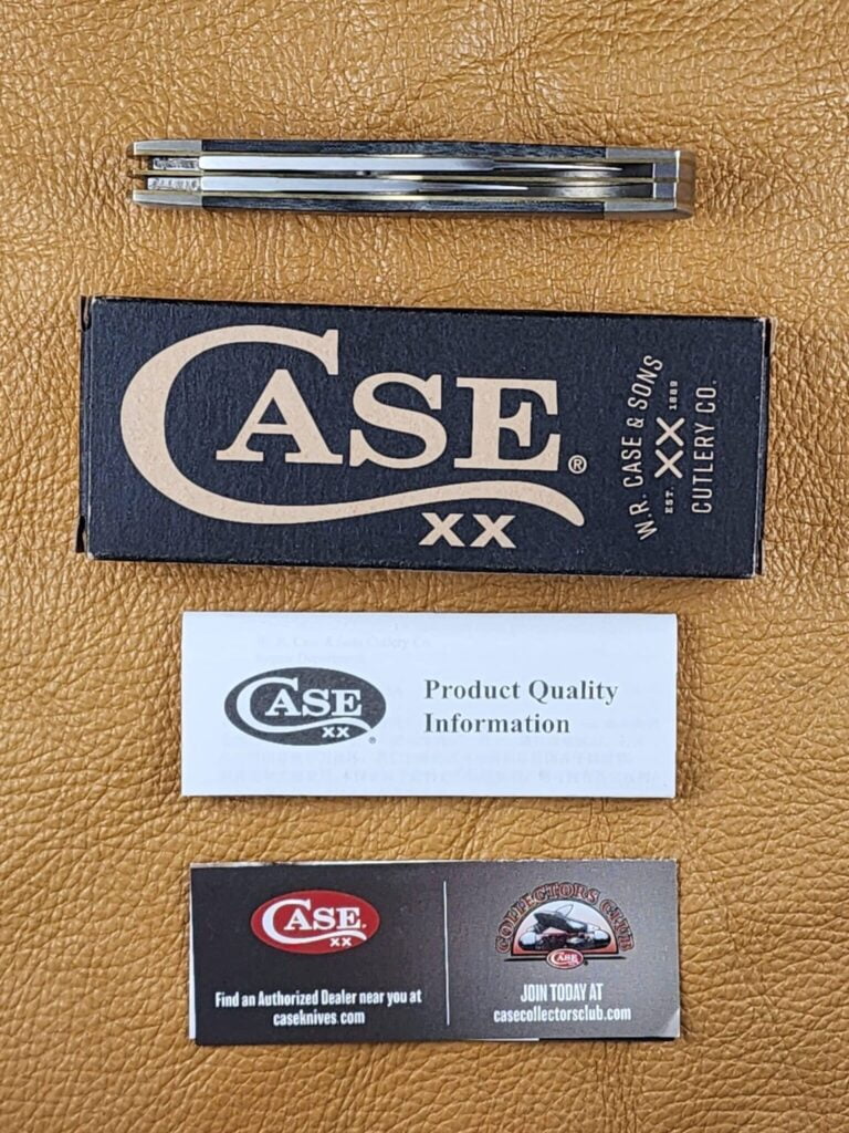 Case Black Micarta Smooth Gunstock 27735 (102130SS) – gallery image 2