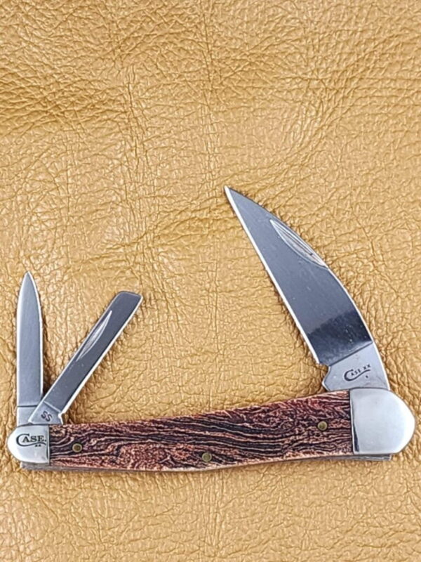 Case Valley Jig Natural Bone Smooth Color Wash Seahorse Whittler 49957 (6355WH SS) – gallery image 1