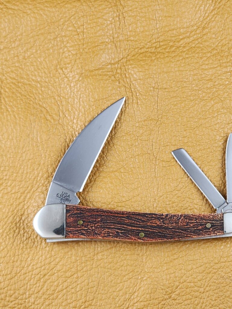 Case Valley Jig Natural Bone Smooth Color Wash Seahorse Whittler 49957 (6355WH SS) – gallery image 3