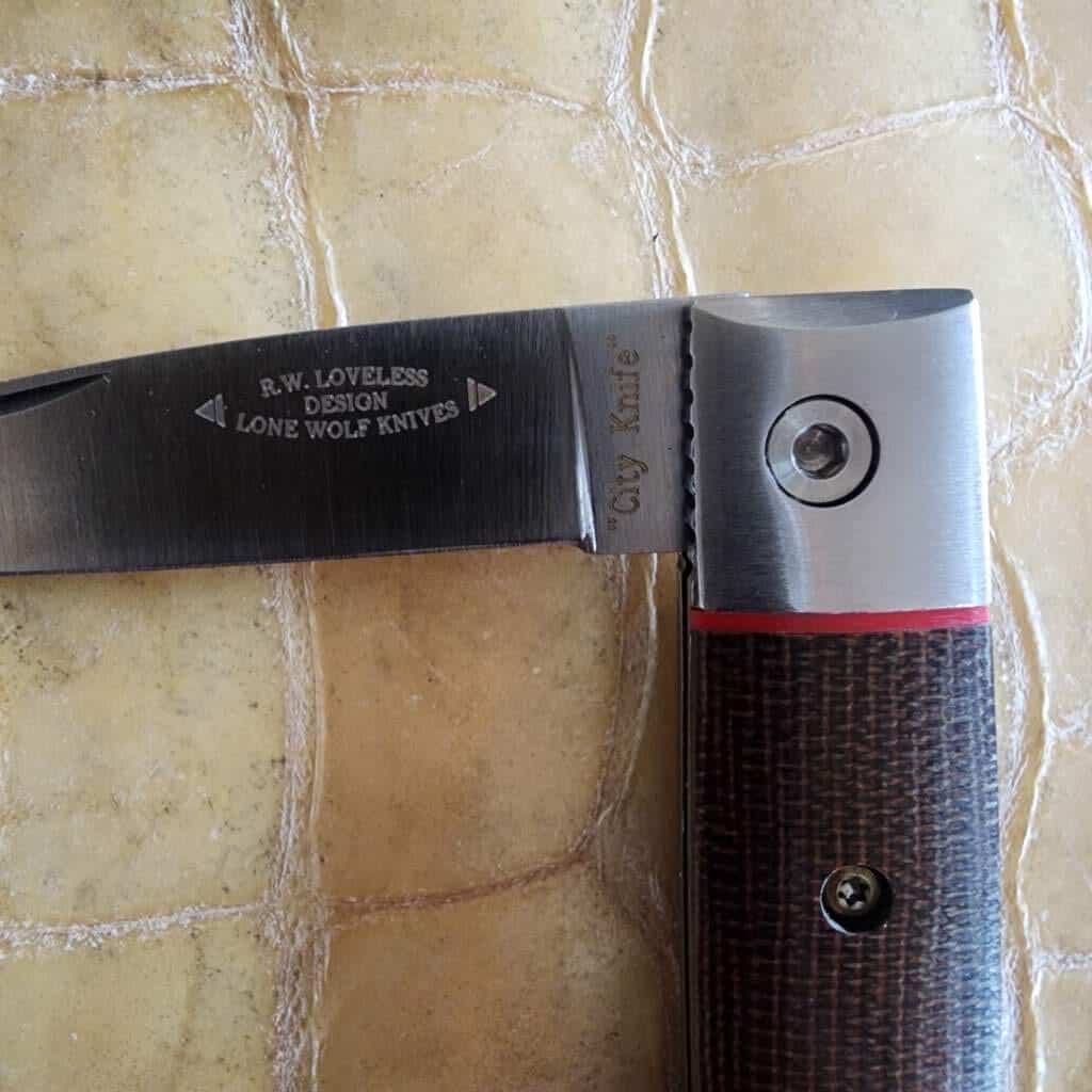 Lone Wolf Knives LC12200Loveless City Knife – gallery image 7