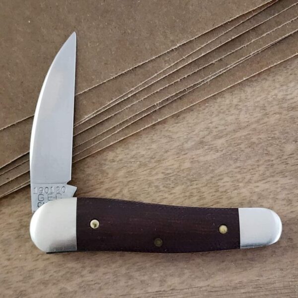 Great Eastern Cutlery #190120 Red Coral Canvas Micarta - Image 2