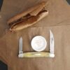 Great Eastern Cutlery #620220 Goldenrod Bone knife for sale