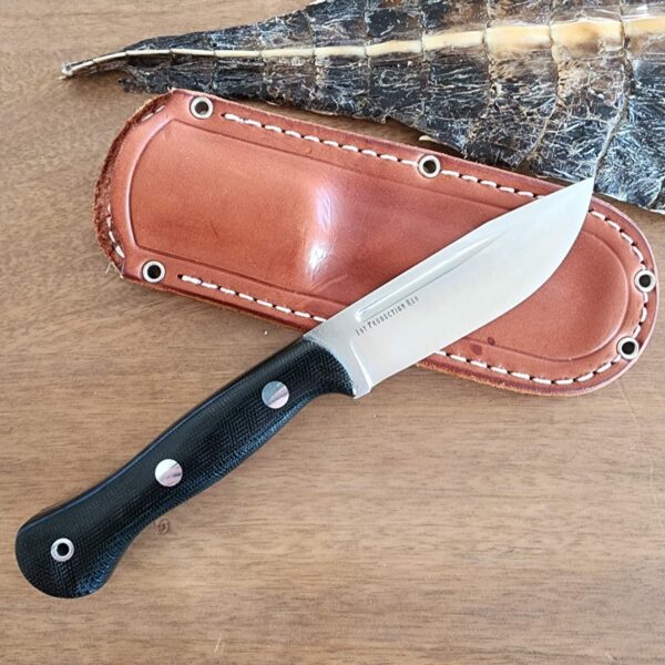Bark River Black Canvas Micarta Cub EDC in CPM 3V 1st Production Run