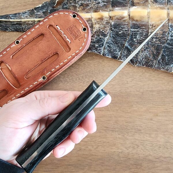 Bark River Black Canvas Micarta Cub EDC in CPM 3V 1st Production Run - Image 5