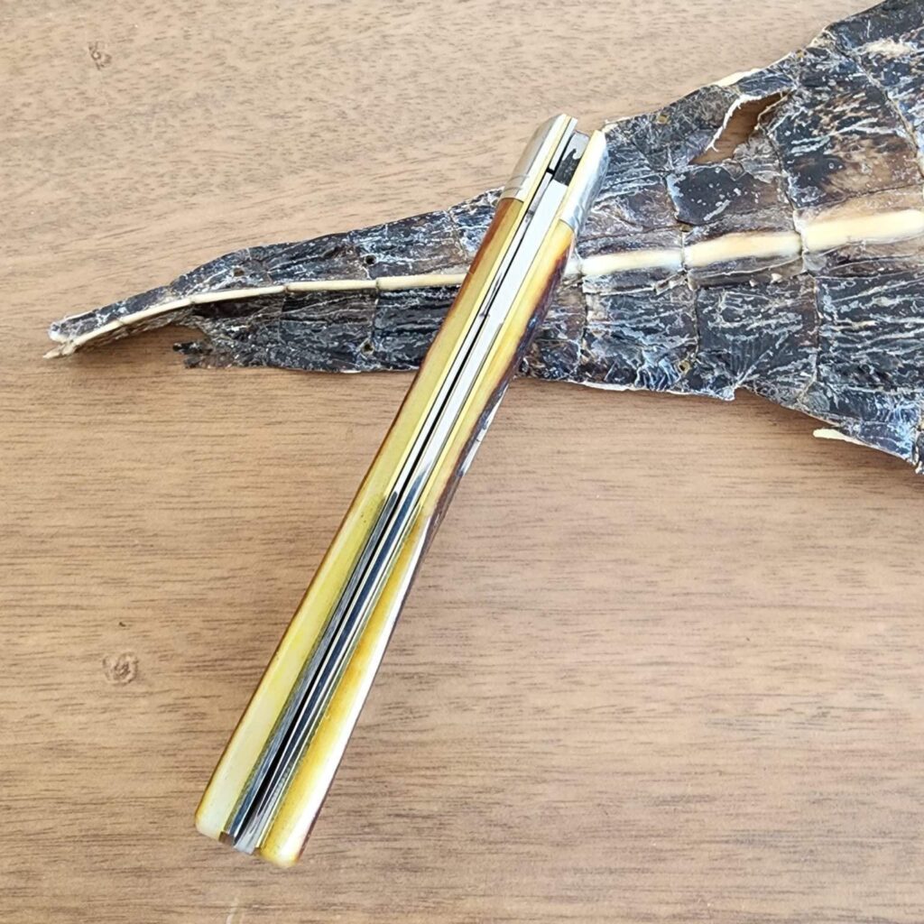 Great Eastern Cutlery #235120 L Antique Autumn Natural Bone knife for sale