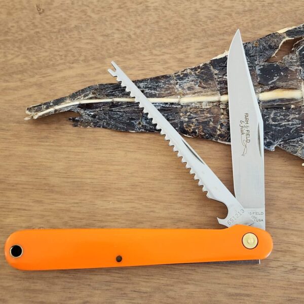 Great Eastern Cutlery #651213 Orange Delrin – gallery image 1