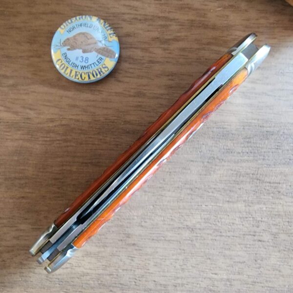 Great Eastern Cutlery #380321 Burnt Orange Jigged Bone - Image 3