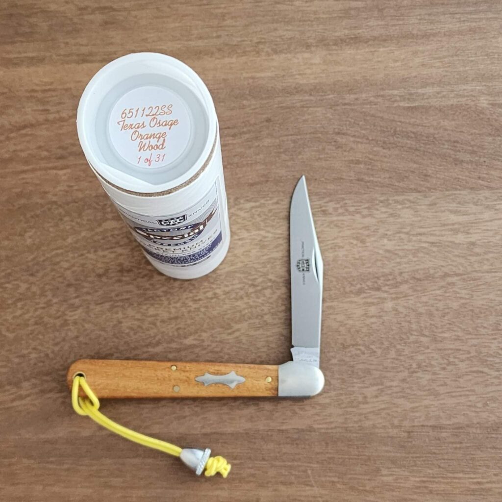 Great Eastern Cutlery #651122 SS Osage Orange knife for sale