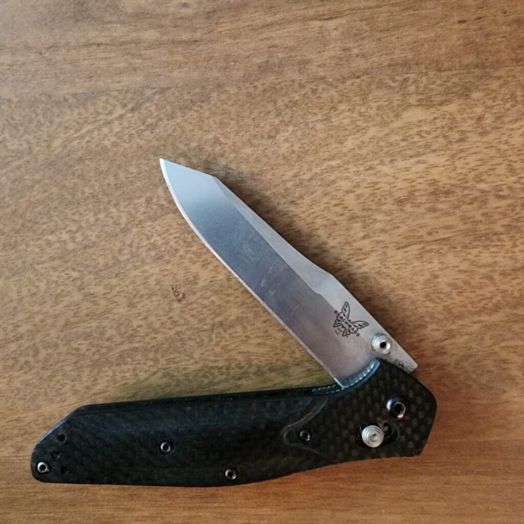Benchmade Osborne in Carbon Fiber/ S30V USED – gallery image 3