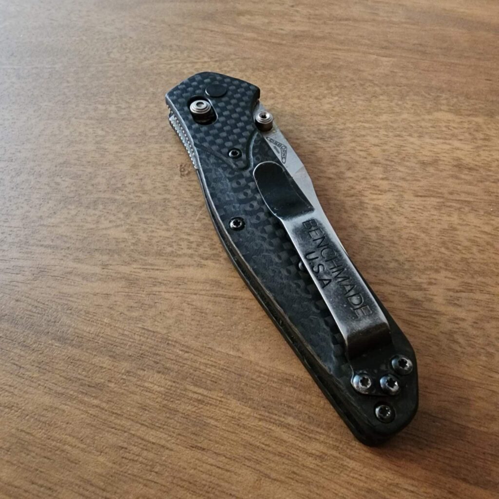 Benchmade Osborne in Carbon Fiber/ S30V USED – gallery image 4