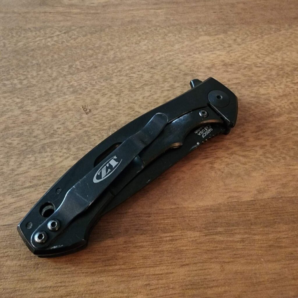 ZT USA Carbon fiber/S35VN #0376 0450 CF USED – gallery image 4