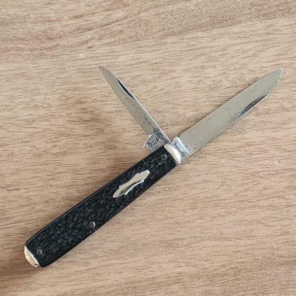 Remington Vintage 1930-1950 Black Jigged Bone Slipjoint