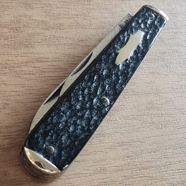 Remington Vintage 1930-1950 Black Jigged Bone Slipjoint - Image 3