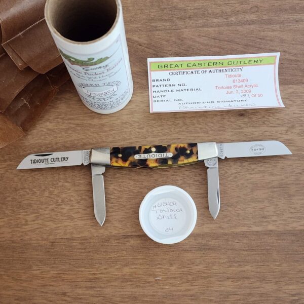 Great Eastern Cutlery #61340 Tidioute Tortoise Shell Acrylic SN 34 (1 of 43) – gallery image 1