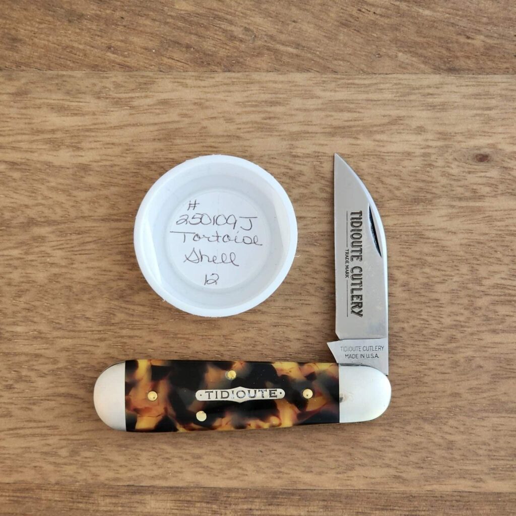 Great Eastern Cutlery #250109 J Tidioute Tortoise Shell Acrylic SN 12 (1 of 51) – gallery image 4