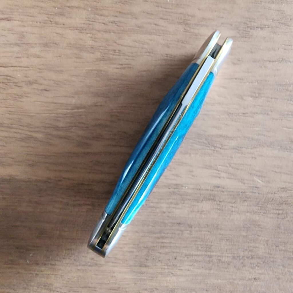 Great Eastern Cutlery #190120 Blue Teal Natural Bone – gallery image 4