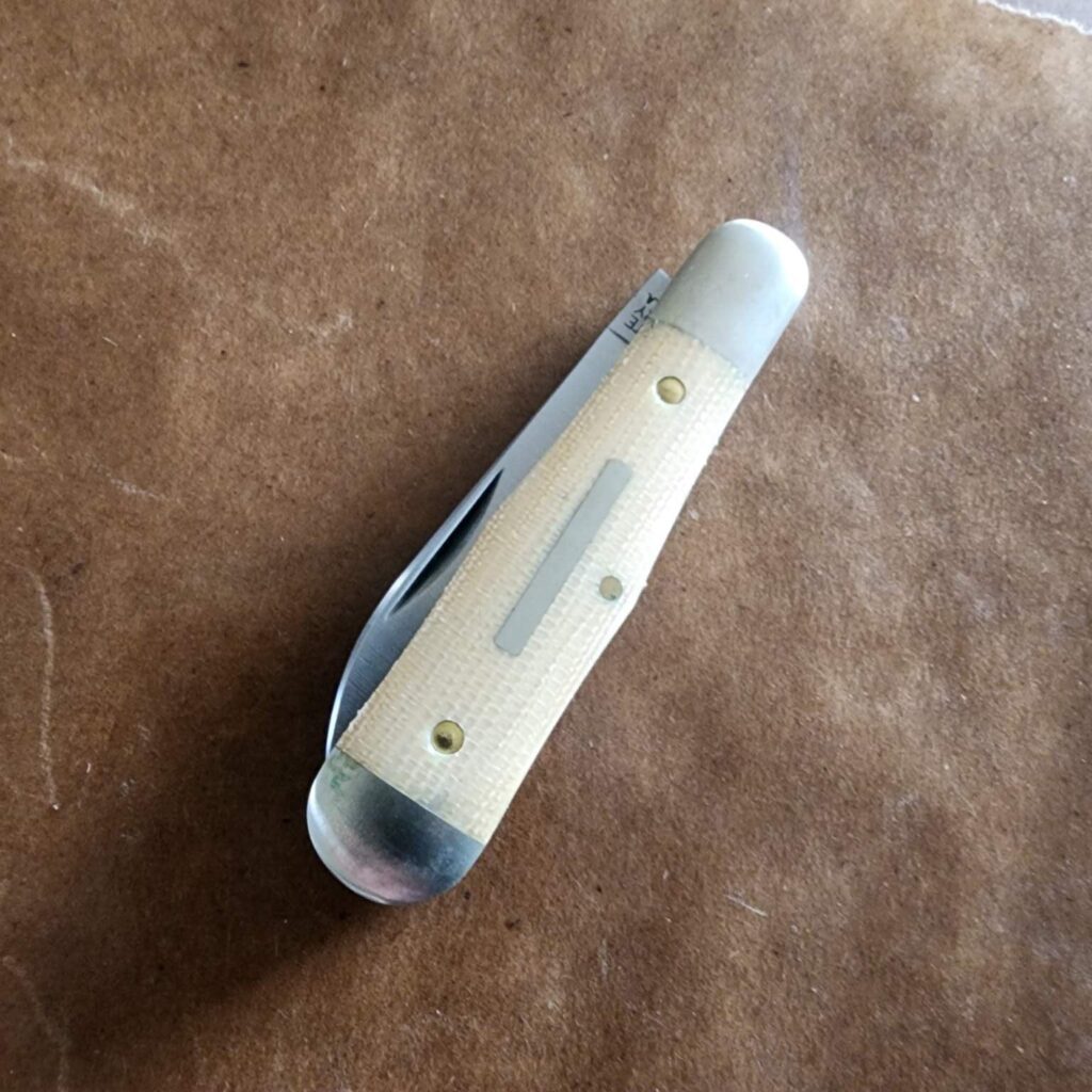 Great Eastern Cutlery #062219 Muslin Micarta knife for sale