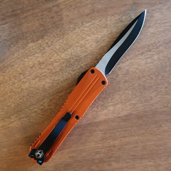 Heretic Knives Manticor E Recurve Black Orange H029-4A-ORG – gallery image 1