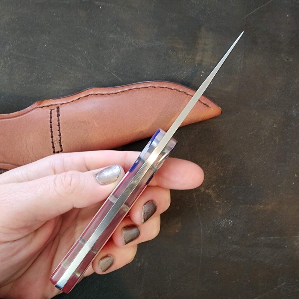 Circle SH Cutlery USA Texas Flag Acrylic OK326 gently used – gallery image 3