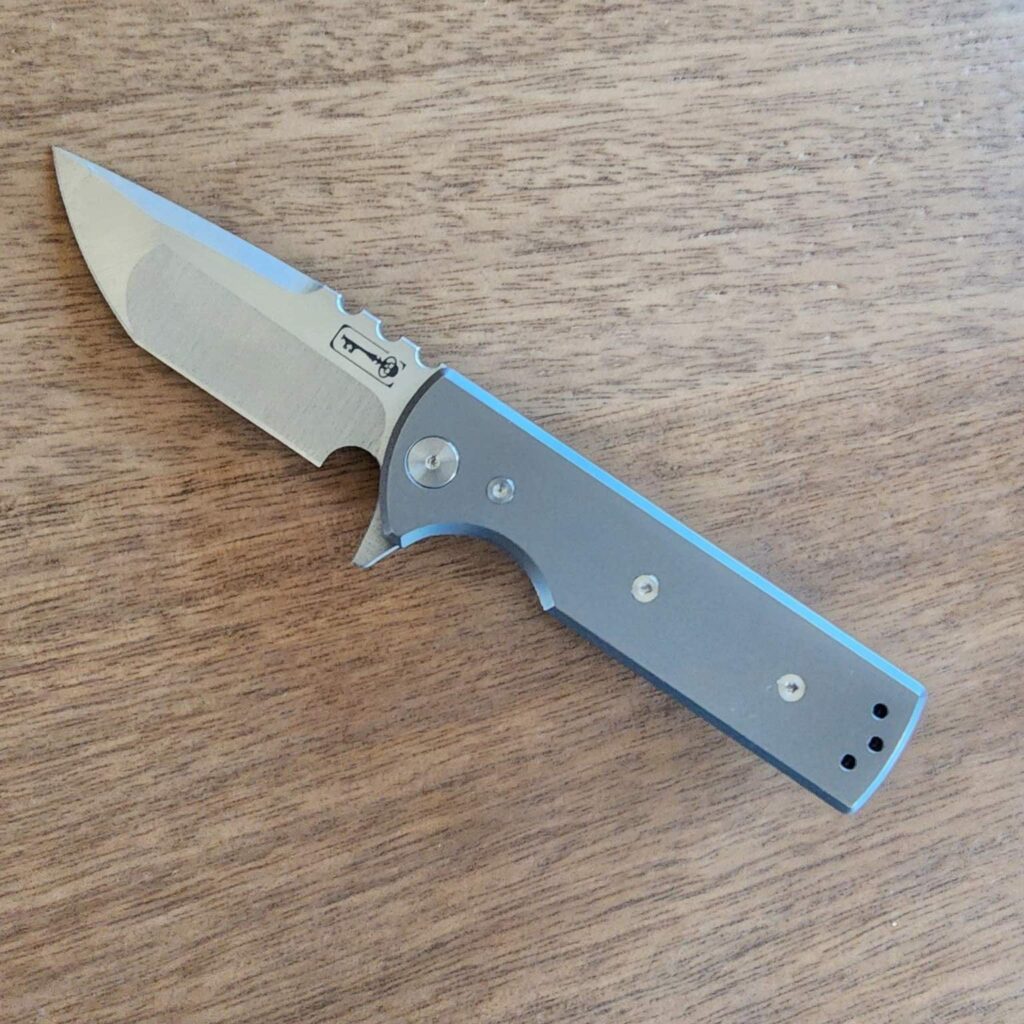 Chaves Knives Ultramar TAK/RT/SWTI/BF TAK - full ti knife for sale