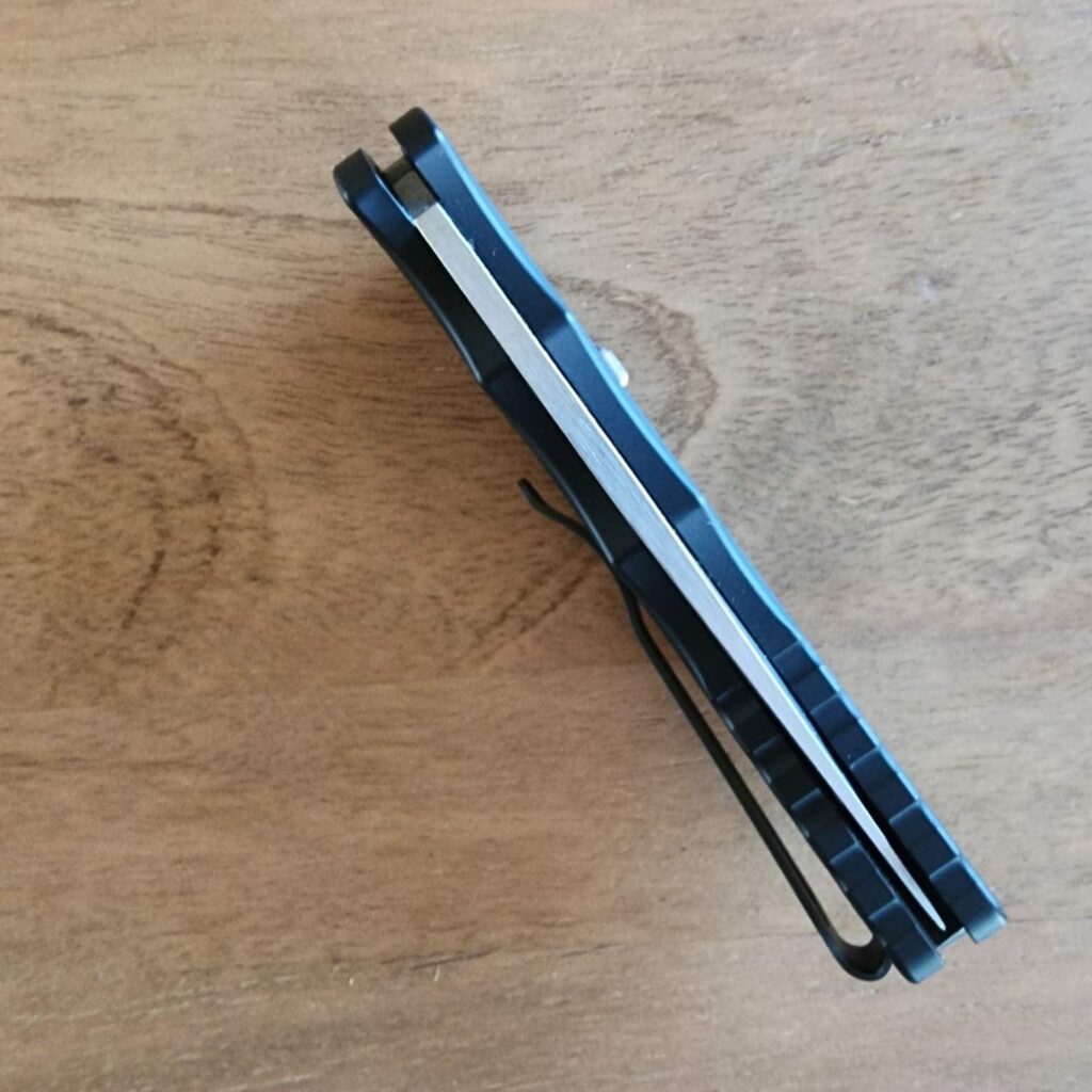 PROTECH T501 TACTICAL RESPONSE 5 AUTO BLACK HANDLE STONE WASH BLADE PLAIN EDGE – gallery image 5