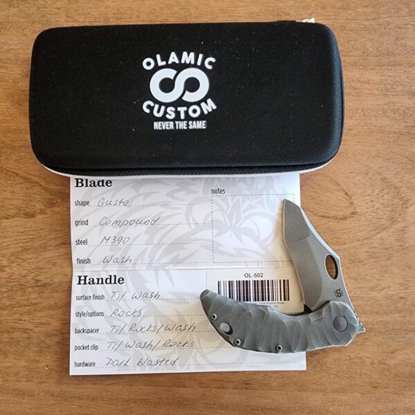OLAMIC CUTLERY BUSKER B182-G