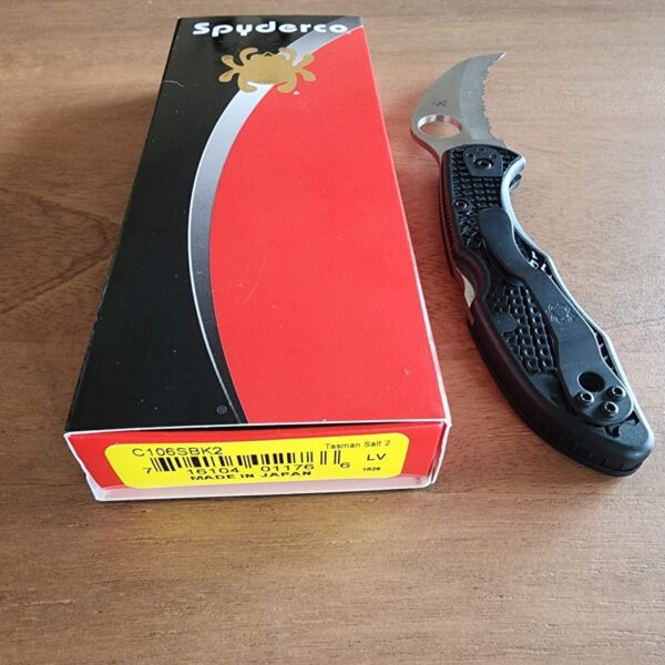 SPYDERCO C106SBK2 TASMAN SALT 2 LV - Image 2