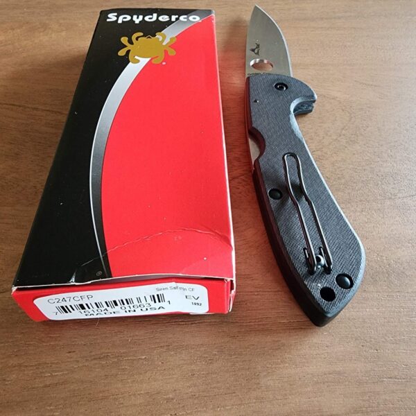 SPYDERCO C247CFP SIREN SALT PIN CF EV - Image 5