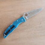 SPYDERCO C10FPK390 ENDURA BLUE K390 FV knife for sale