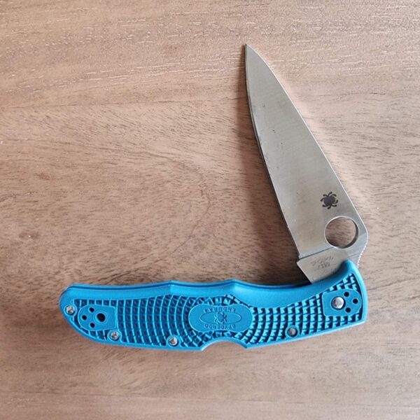 SPYDERCO C10FPK390 ENDURA BLUE K390 FV - Image 4