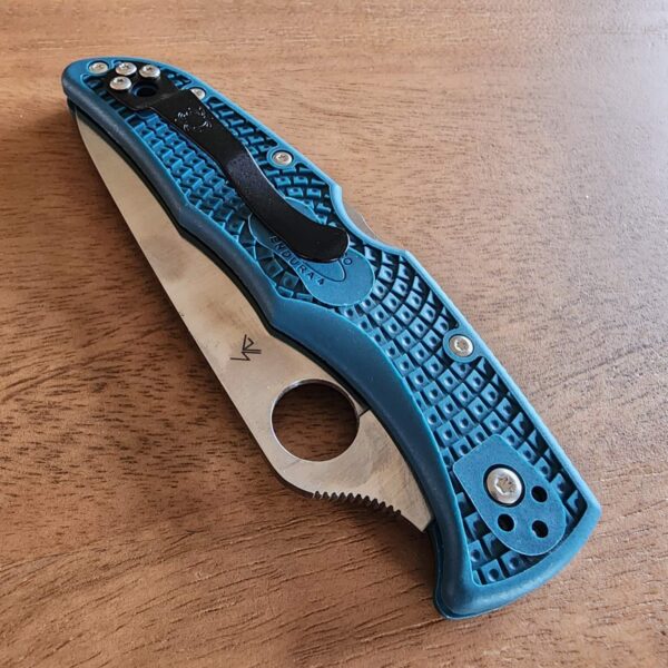 SPYDERCO C10FPK390 ENDURA BLUE K390 FV - Image 2