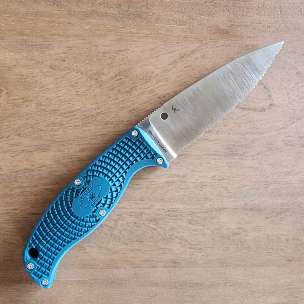 SPYDERCO FB31SBLK2K390 ENUFF 2 SER BL K390 FW knife for sale