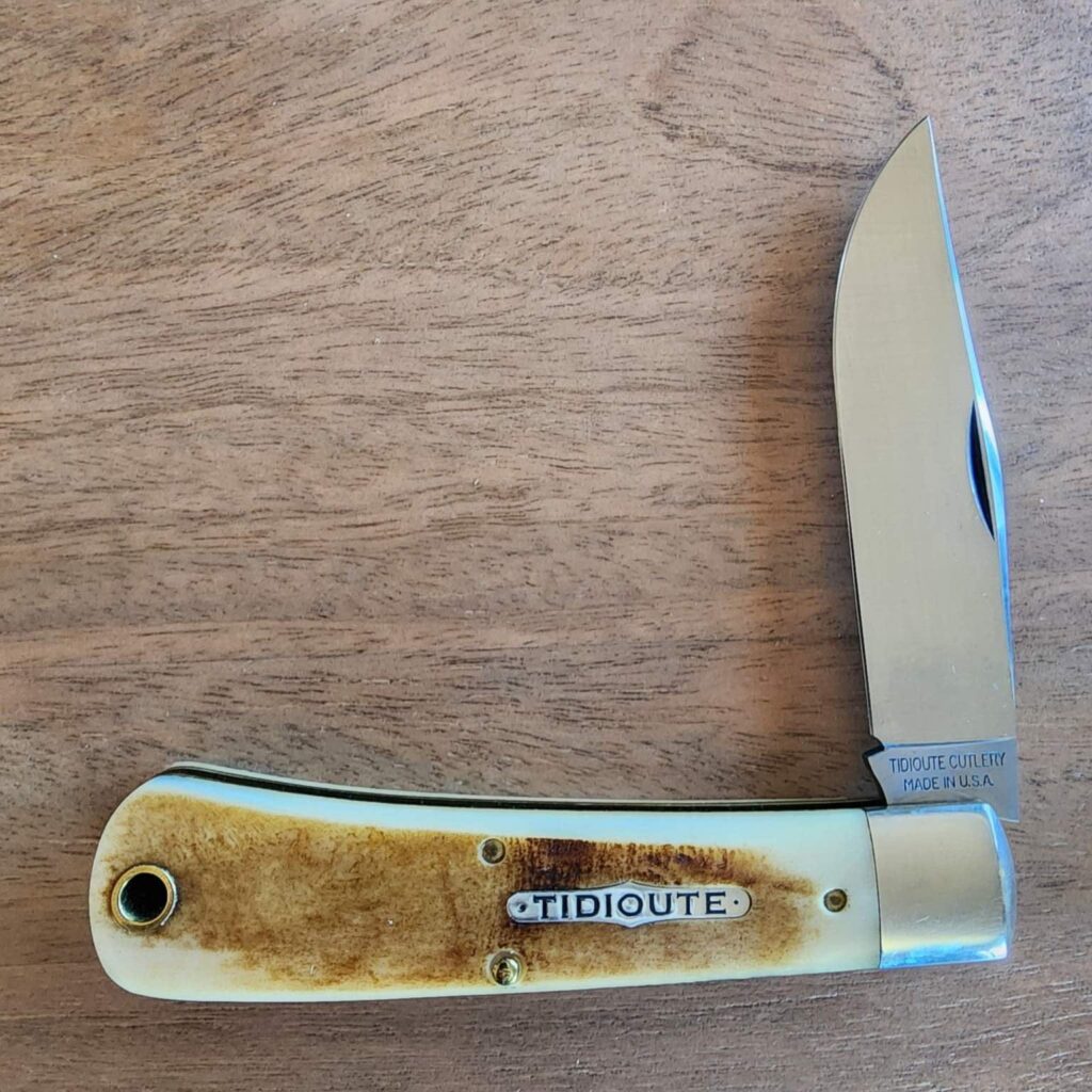 Great Eastern Cutlery #431118 Frontier Bone Oregon Trapper