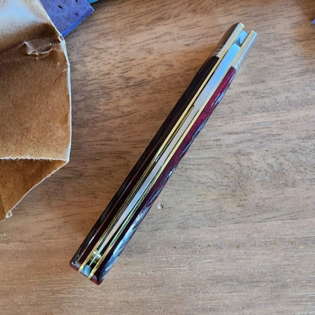 Great Eastern Cutlery #470124 Black Plumb Jigged Bone – gallery image 4