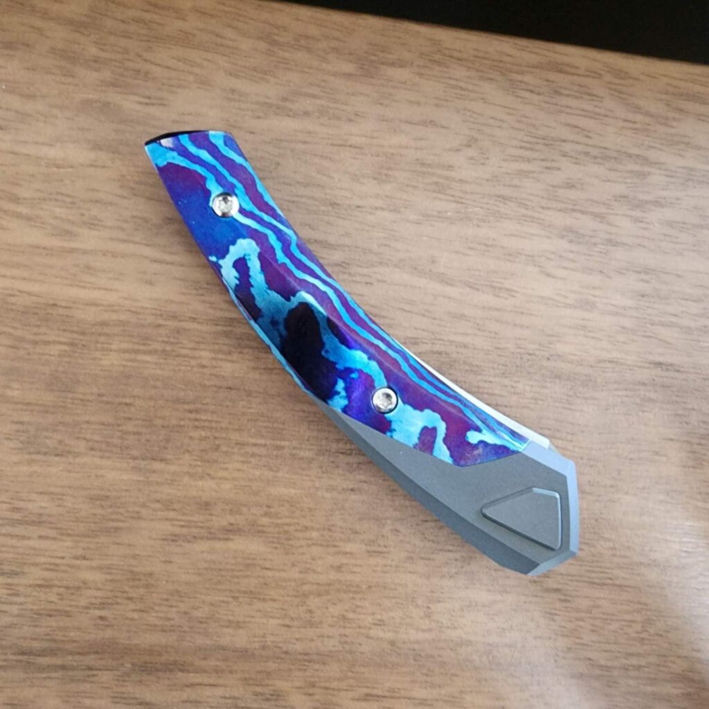 Suprlativ Piranha in Titanium Dark Blast/ Mokuti and M4 Belt Satin – gallery image 8