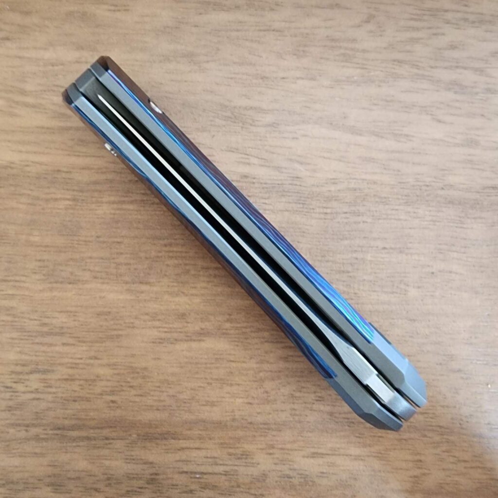 Suprlativ Piranha in Titanium Dark Blast/ Mokuti and M4 Belt Satin – gallery image 9
