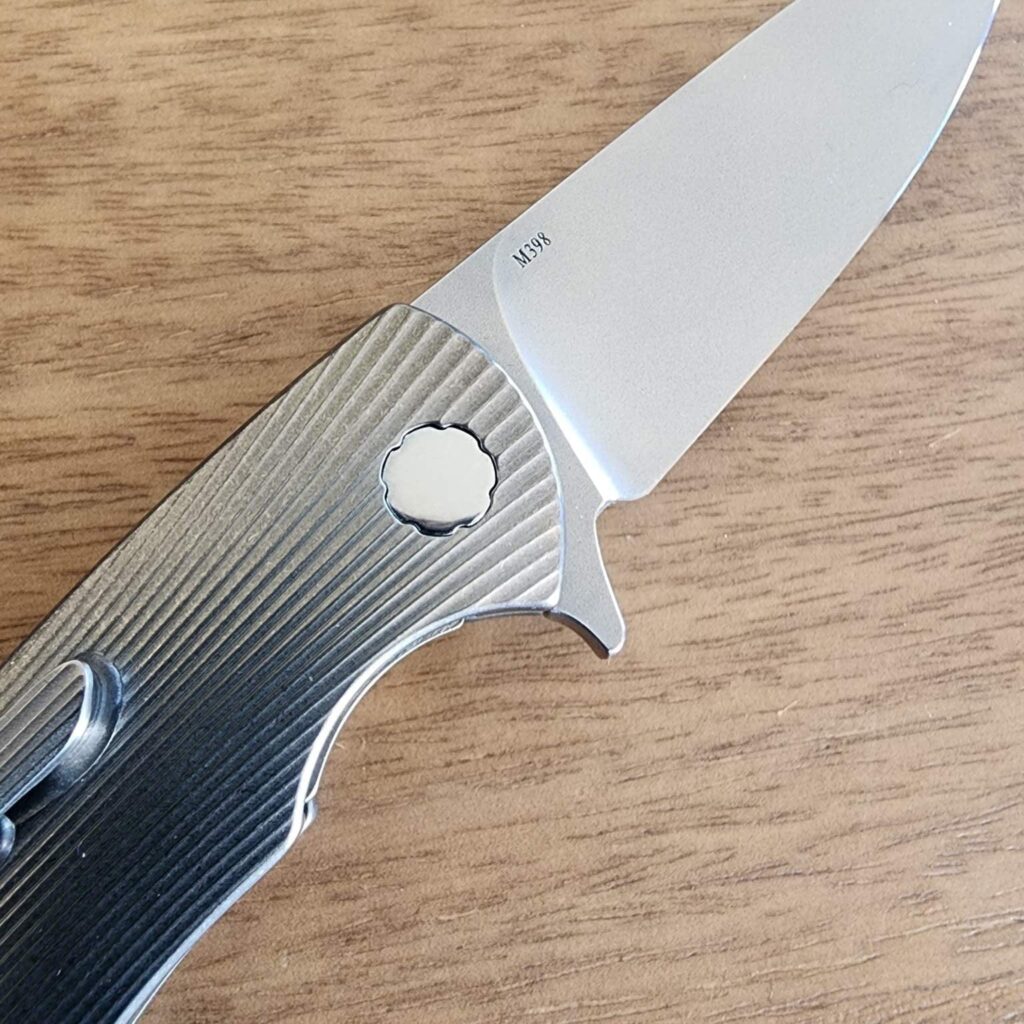 Herman Knives Micro Sting 115 Titanium/M398 made in Poland – gallery image 7
