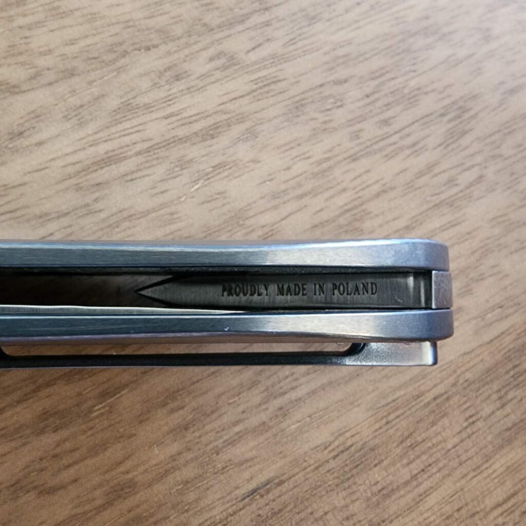 Herman Knives Micro Sting 115 Titanium/M398 made in Poland – gallery image 2