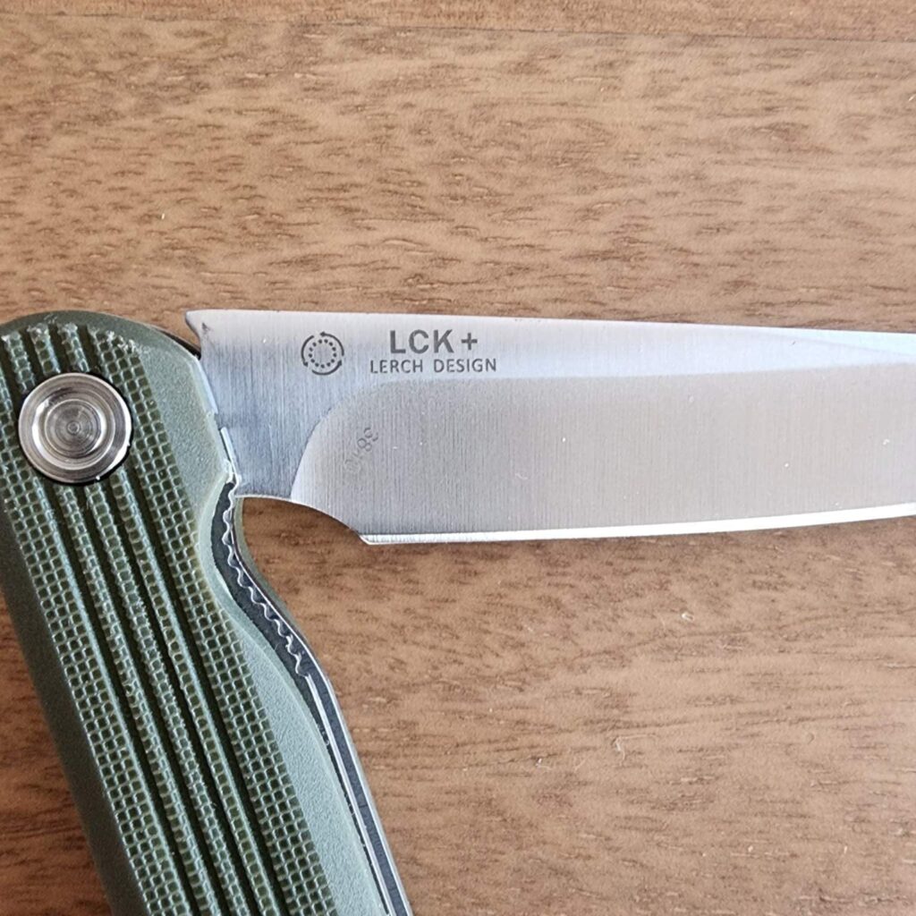 CRKT Large LCK Spring Assisted Liner Lock Knife Green G-10 (3.5" Satin) 3810 – gallery image 4