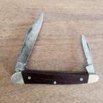 Henkel 1916 Vintage Wood "hand forged" Folder knife for sale