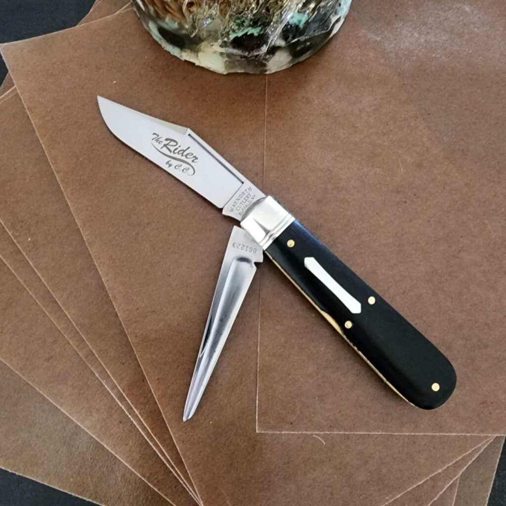 Great Eastern Cutlery #861223 P Charlie C. Gabon Ebony "The Rider"