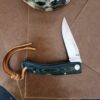 Castillo Navaja in Green Micarta and C1PGM knife for sale