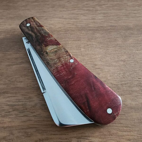 Titusville Big Easy Cotton Sampler 1095 Carbon W/ Long Pull 1 of 1 PROTOTYPE 2024 Red Maple Burl Shadow Pattern – gallery image 1
