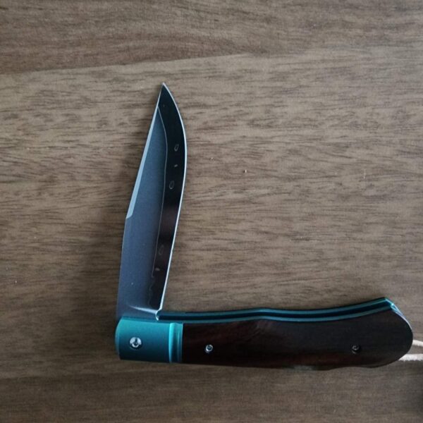 Old Hound Knives Custom Gentlemen’s laminated lock back by Colt D. Copeland LIMITED EDITION - Image 8
